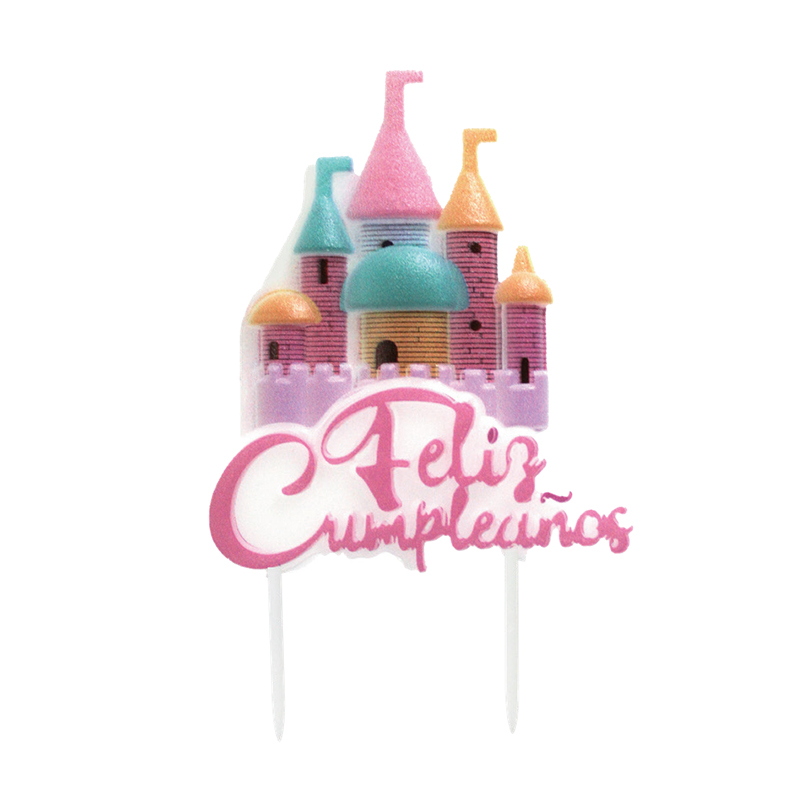 Candele del castello dell'alfabeto