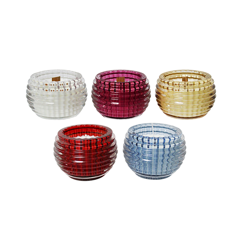 Candele per aromaterapia in cristalli brillanti