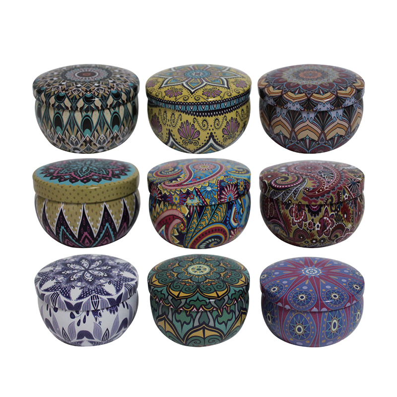 Candela in banda stagnata con motivo etnico