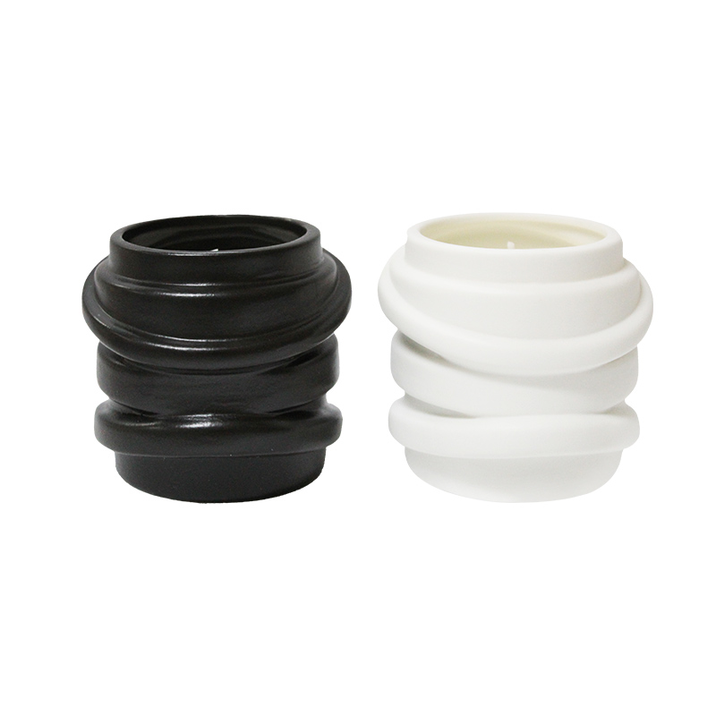 Candela per tazza per aromaterapia opaca irregolare