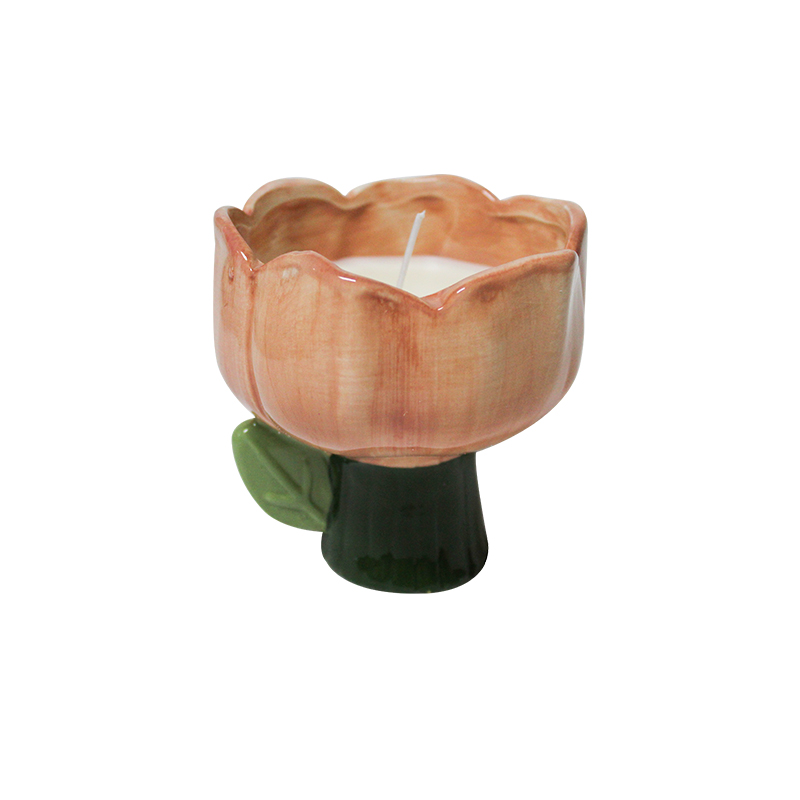 Candela per tazza per aromaterapia Tulip